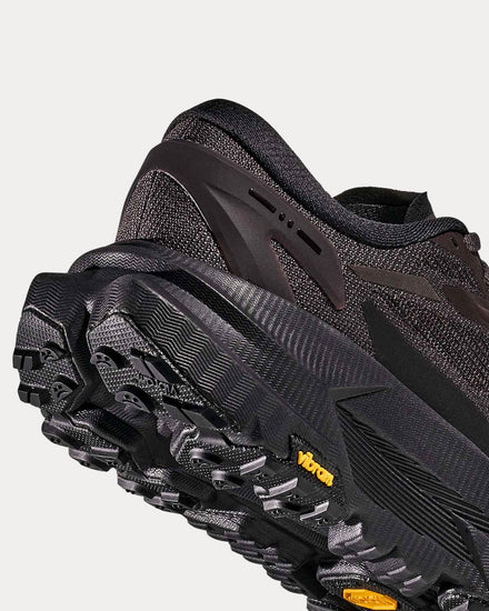 HOKA x _J.L-A.L_ Mafate X Jet Black / Espresso Running Shoes - 5