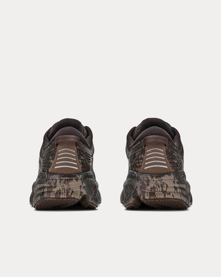 HOKA x Beams Bondi 7 Chestnut / Black Bean Low Top Sneakers - 5