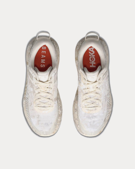 HOKA x Beams Bondi 7 Turtledove / Tidal Foam Low Top Sneakers - 2
