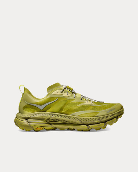 HOKA x Satisfy Mafate Speed 4 Lite STSFY Sulfur Running Shoes - 1