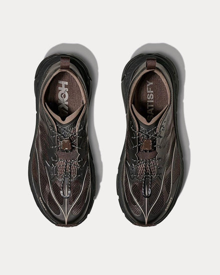 HOKA x Satisfy Mafate Speed 4 Lite STSFY Coffee Running Shoes - 2