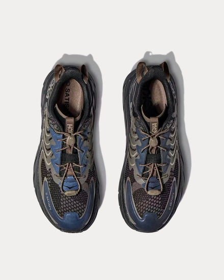 HOKA x Satisfy Clifton LS Forged Iron Running Shoes - 2