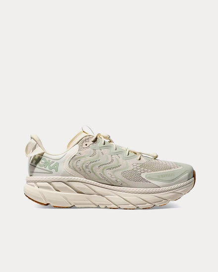 HOKA x Satisfy Clifton LS Celedon Tint Running Shoes - 1