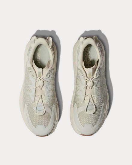 HOKA x Satisfy Clifton LS Celedon Tint Running Shoes - 2