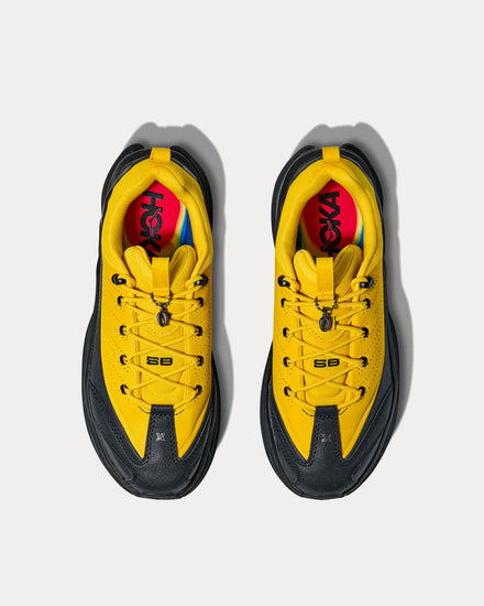 HOKA x Spencer Badu Elevon X Zest / Black Running Shoes - 2