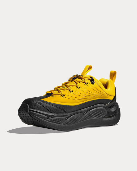HOKA x Spencer Badu Elevon X Zest / Black Running Shoes - 3