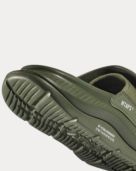 HOKA x WTAPS Ora Luxe Four Leaf Clover / White Slides - 3