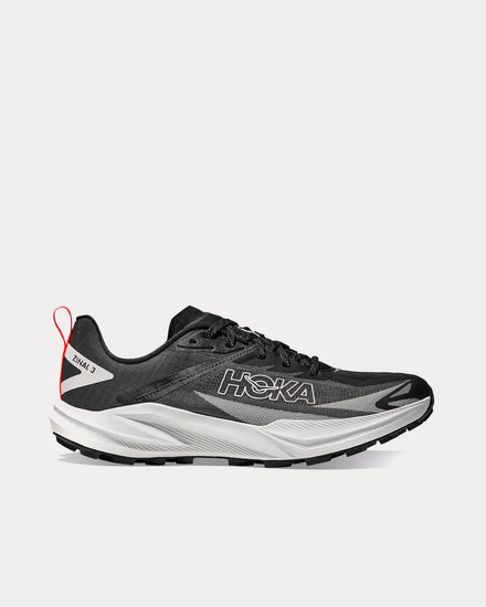 HOKA Zinal 3 Black / White Running Shoes - 1