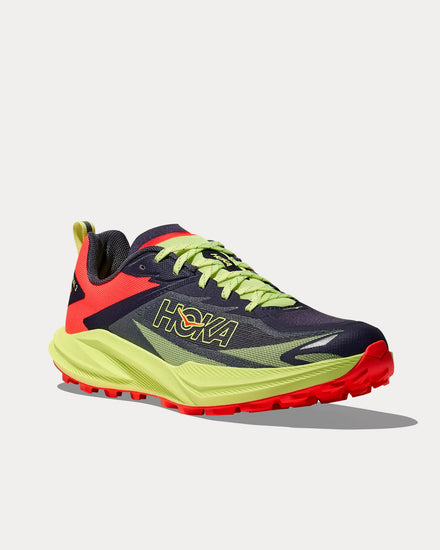HOKA Zinal 3 Squid Ink / Neon Yuzu Running Shoes - 3