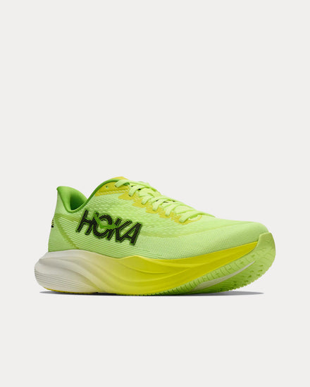HOKA Mach 7 Neon Yuzu / Hoka Citrus Running Shoes - 3