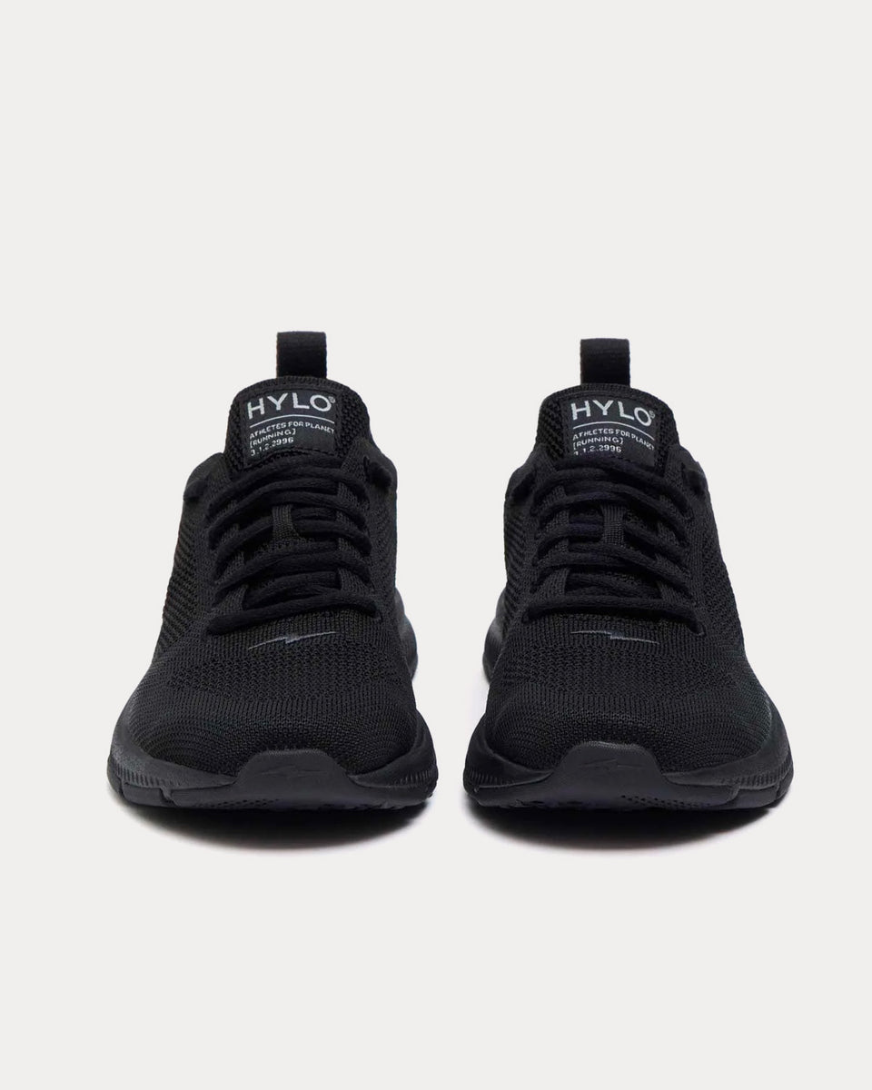 Hylo Light Black Running Shoes - Sneak in Peace
