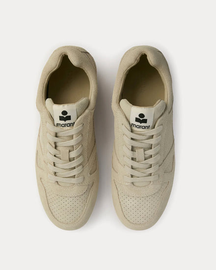 Isabel Marant Senny Chalk Low Top Sneakers - 2
