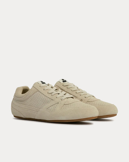 Isabel Marant Senny Chalk Low Top Sneakers - 3