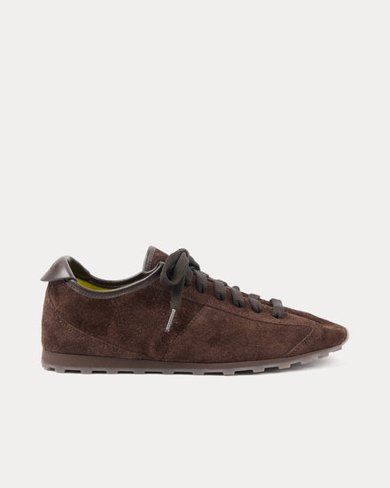 Jacquemus The Tennis Dark Brown Low Top Sneakers - 1