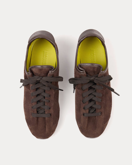 Jacquemus The Tennis Dark Brown Low Top Sneakers - 2