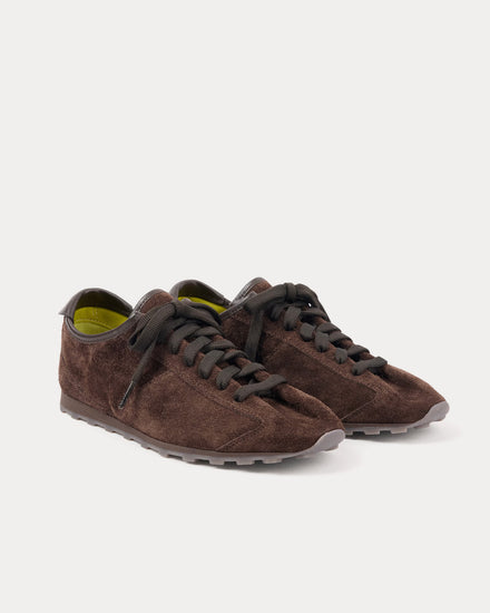 Jacquemus The Tennis Dark Brown Low Top Sneakers - 3