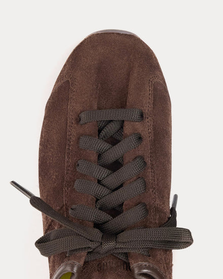 Jacquemus The Tennis Dark Brown Low Top Sneakers - 4