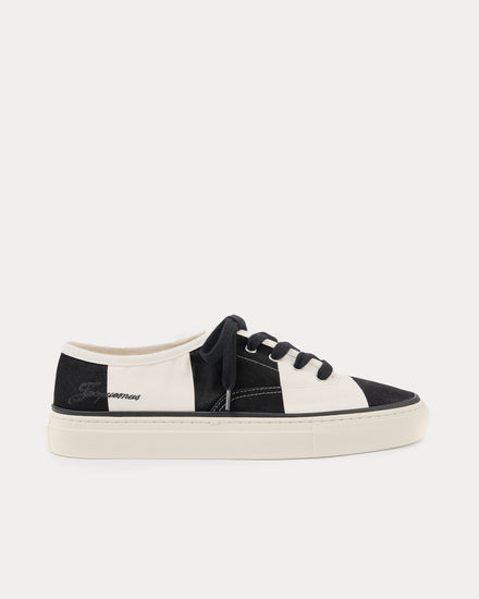 Jacquemus The Féfé Ivory / Black Low Top Sneakers - 1