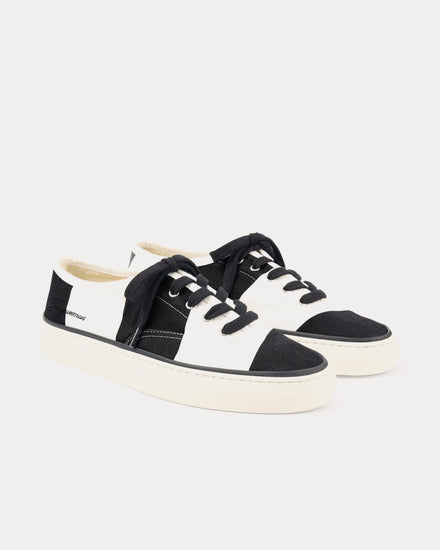 Jacquemus The Féfé Ivory / Black Low Top Sneakers - 3