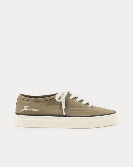 Jacquemus The Féfé Khaki Low Top Sneakers - 1