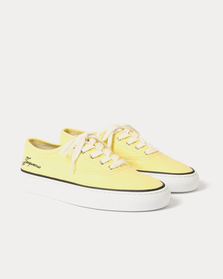 Jacquemus The Féfé Light Yellow Low Top Sneakers - 3