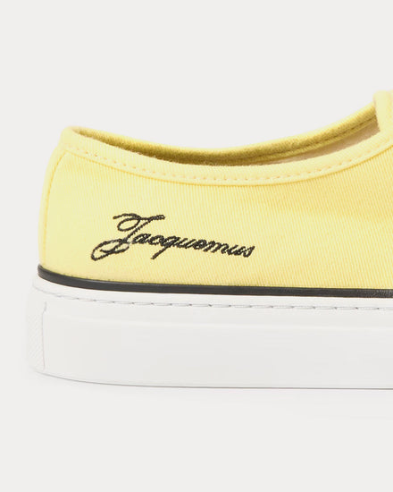 Jacquemus The Féfé Light Yellow Low Top Sneakers - 4