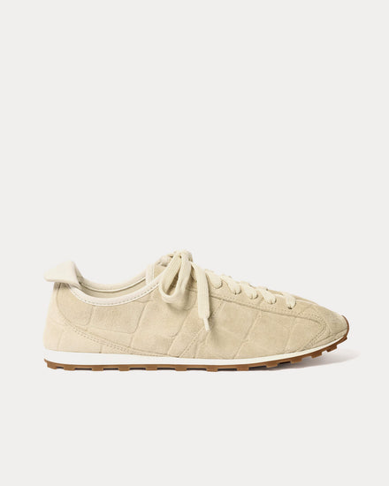 Jacquemus The Tennis Ivory Low Top Sneakers - 1