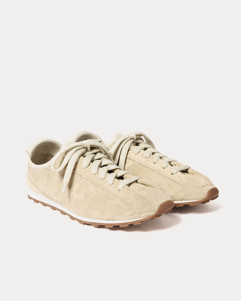 Jacquemus The Tennis Ivory Low Top Sneakers - 3