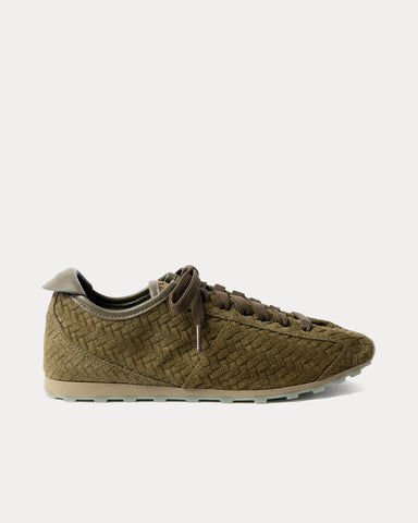 Jacquemus The Tennis Khaki Low Top Sneakers