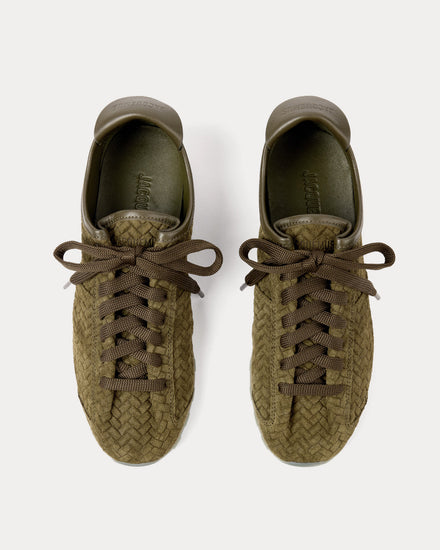 Jacquemus The Tennis Khaki Low Top Sneakers - 2