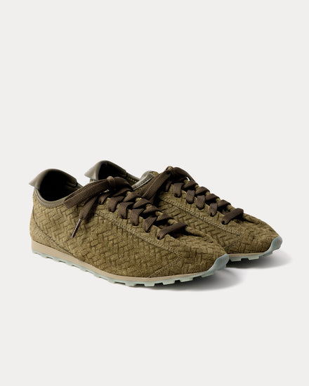 Jacquemus The Tennis Khaki Low Top Sneakers - 3