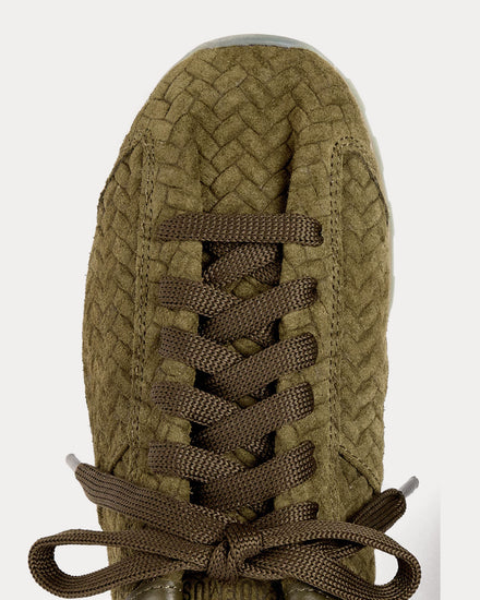 Jacquemus The Tennis Khaki Low Top Sneakers - 4