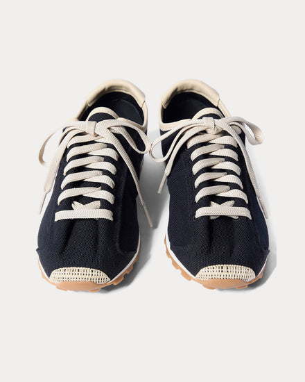Jacquemus The Tennis Canvas Black Low Top Sneakers - 2