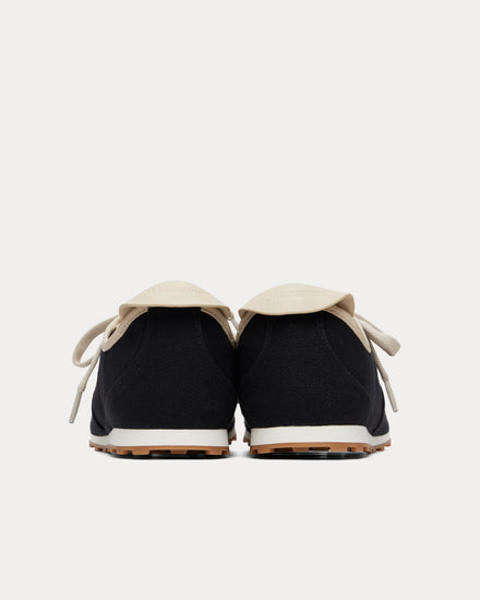 Jacquemus The Tennis Canvas Black Low Top Sneakers - 4