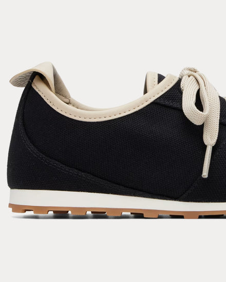 Jacquemus The Tennis Canvas Black Low Top Sneakers - 6