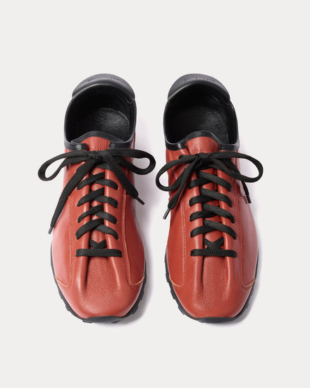 Jacquemus The Tennis Terracotta Low Top Sneakers - 2