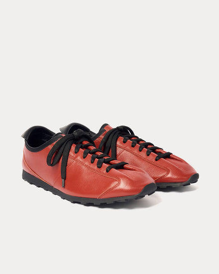 Jacquemus The Tennis Terracotta Low Top Sneakers - 3