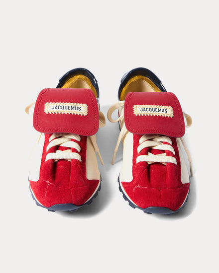 Jacquemus The Tennis White / Red Low Top Sneakers - 2