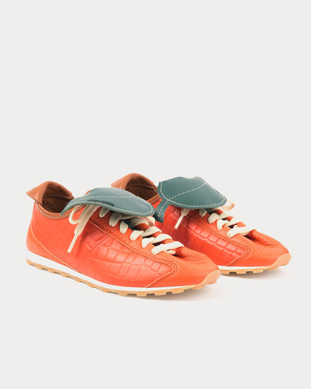 Jacquemus The Tennis Soft Orange Low Top Sneakers - 3