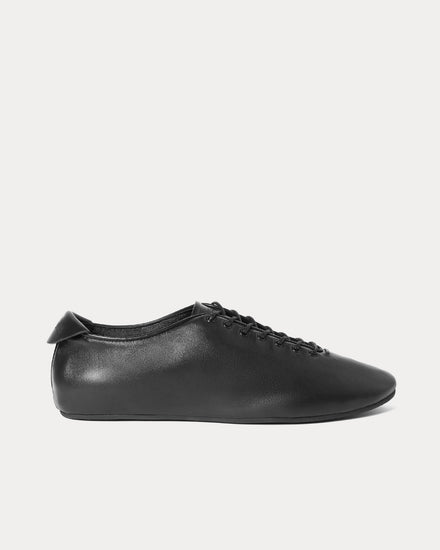 Jacquemus The Tennis 'Les Pantoufles' Black Derby Slippers - 1