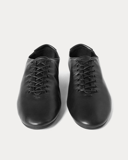 Jacquemus The Tennis 'Les Pantoufles' Black Derby Slippers - 2