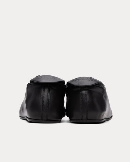Jacquemus The Tennis 'Les Pantoufles' Black Derby Slippers - 4
