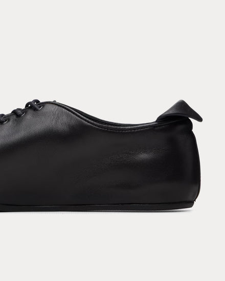 Jacquemus The Tennis 'Les Pantoufles' Black Derby Slippers - 5
