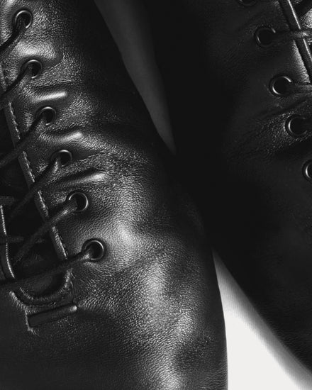 Jacquemus The Tennis 'Les Pantoufles' Black Derby Slippers - 6