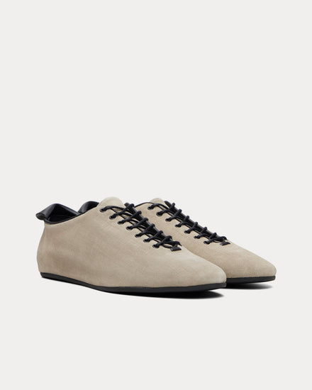 Jacquemus The Tennis 'Les Pantoufles' Greige / Black Derby Slippers - 2