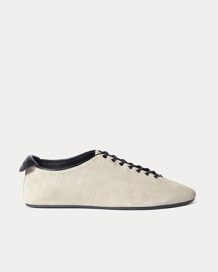 Jacquemus The Tennis 'Les Pantoufles' Greige / Black Derby Slippers - 1