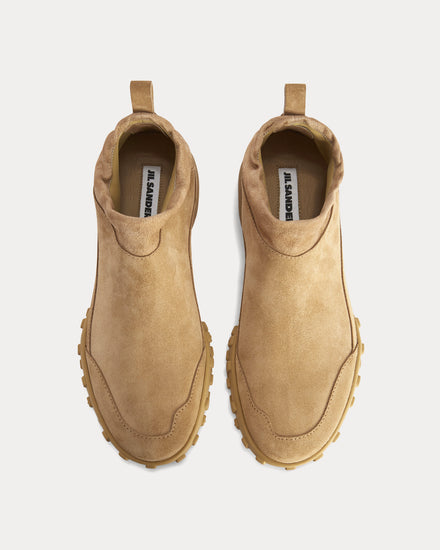 Jil Sander Moon Suede Cereal Sneaker Boots - 2