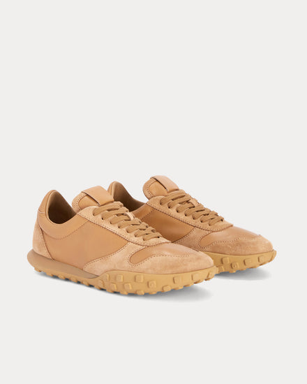 Jil Sander Moon Suede Cereal Low Top Sneakers - 3