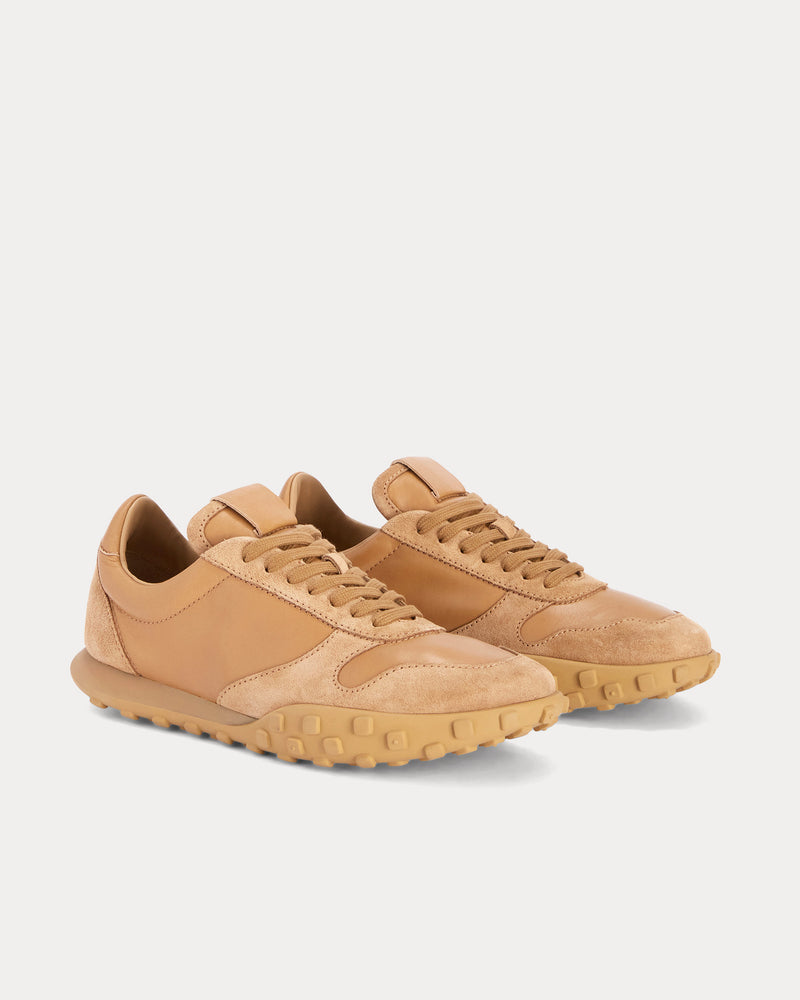 Jil Sander Moon Suede Cereal Low Top Sneakers - 3