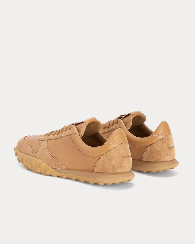 Jil Sander Moon Suede Cereal Low Top Sneakers - 4